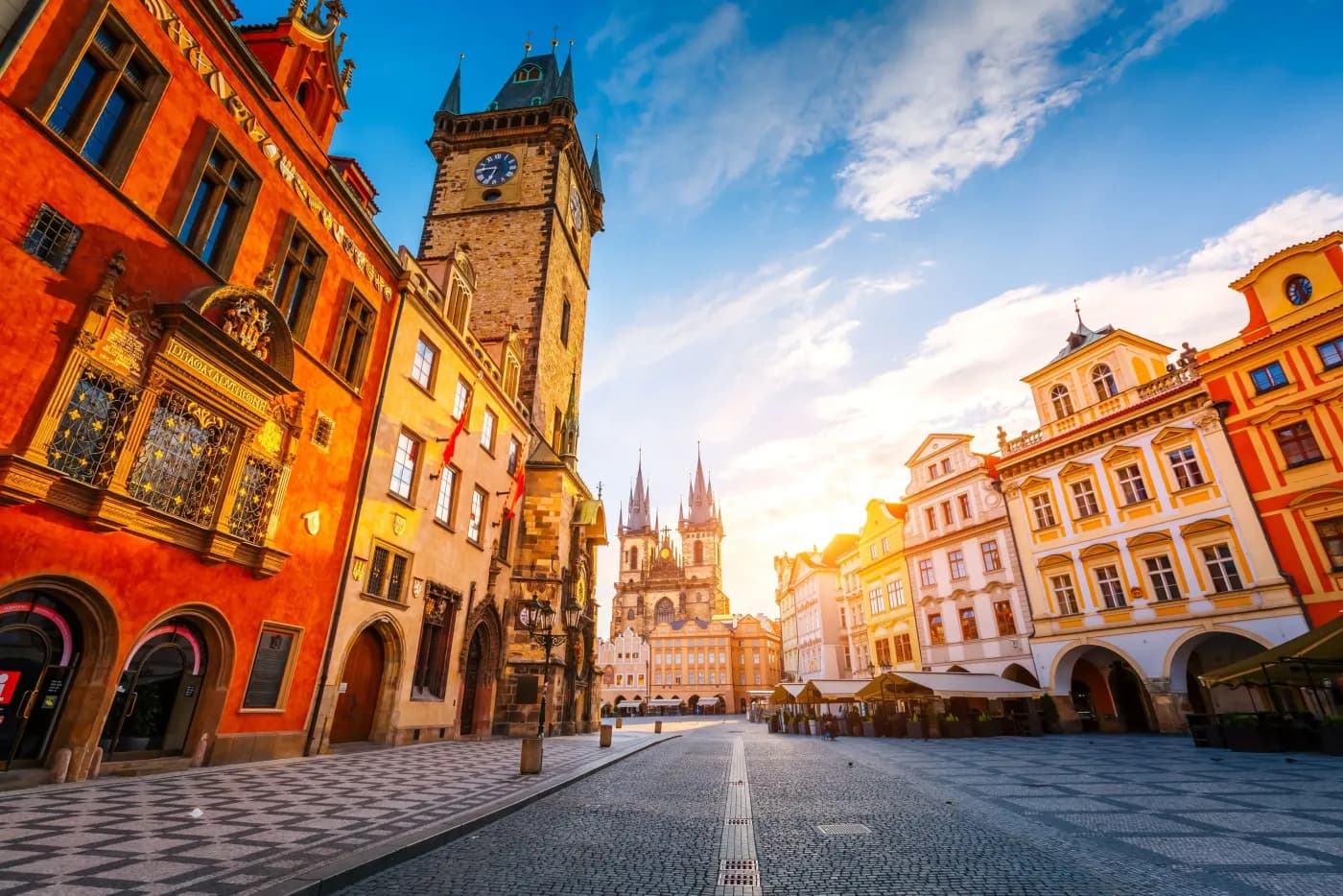Widok krajobrazowy - Czechy