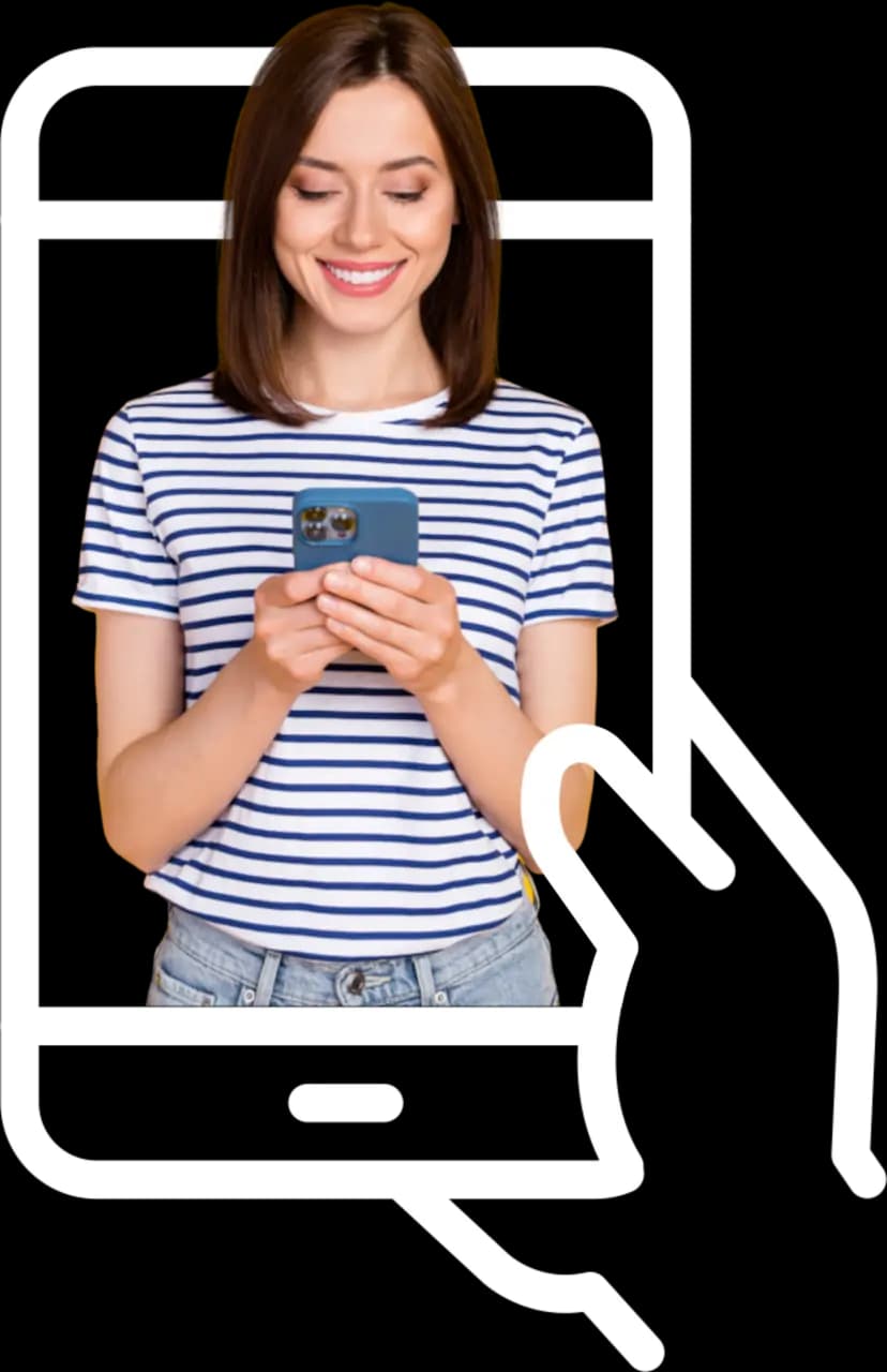 Mobile vignette